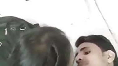Couple kiss